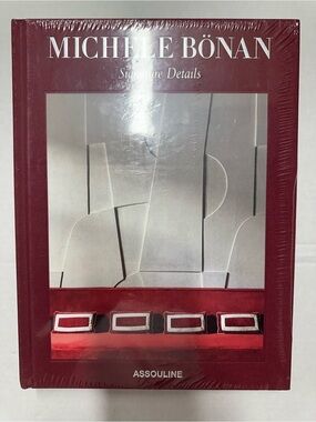 SEALED - Assouline Michele Bonan: Signature Details Hardcover Book